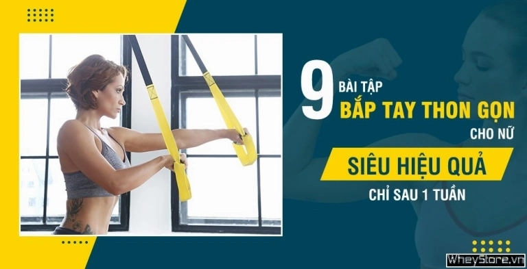 9 Bài Tập Tay Sau Cho Nữ Giúp Đánh Bay Mỡ Thừa Hiệu Quả