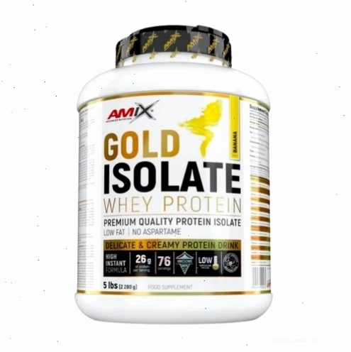 Amix Gold Isolate Whey Protein 5lbs
