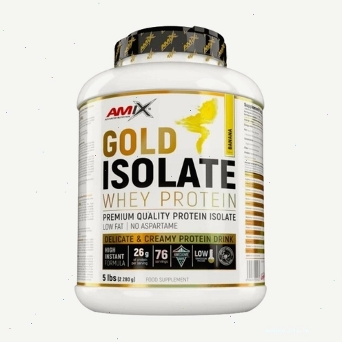 Amix Gold Isolate Whey Protein 5lbs - Nguồn cung cấp protein chất lượng cao