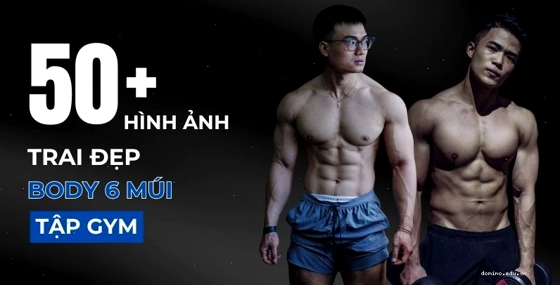 Ảnh body 6 múi săn chắc của Vũ Hồng Thái