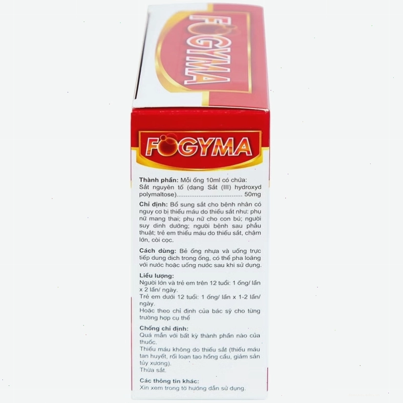Ảnh minh họa sản phẩm Fogyma sắt