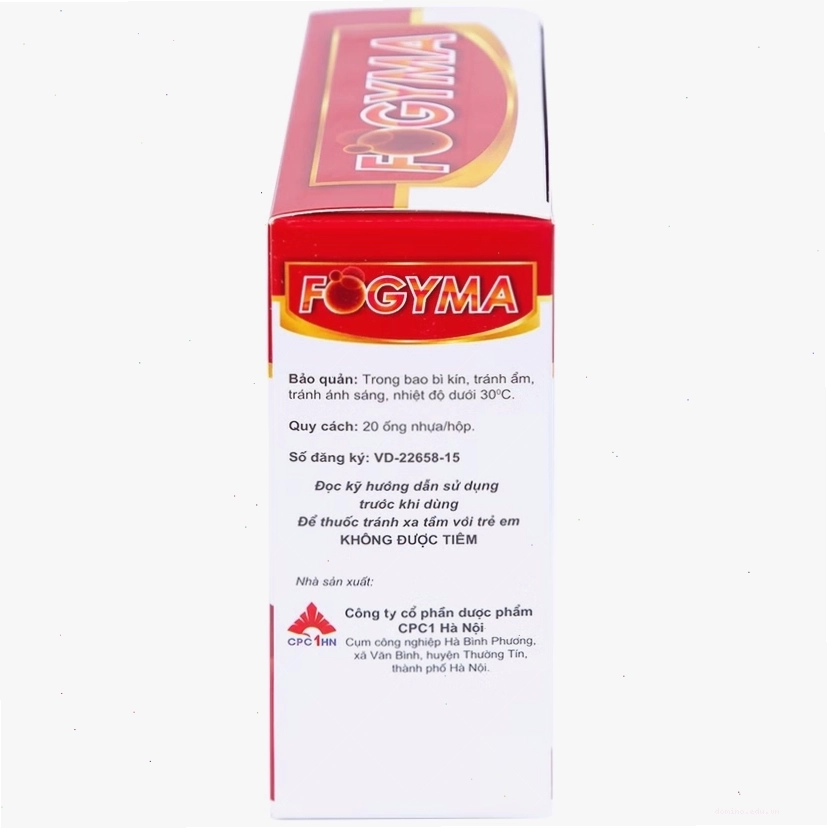 Ảnh minh họa sản phẩm Fogyma sắt
