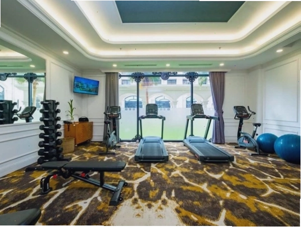 Ảnh toàn cảnh khu vực tập luyện đa năng tại Phú Gyming