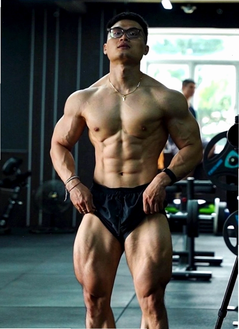 Ảnh trai đẹp 6 múi tập gym