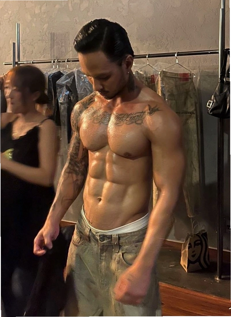Ảnh trai đẹp 6 múi tập gym
