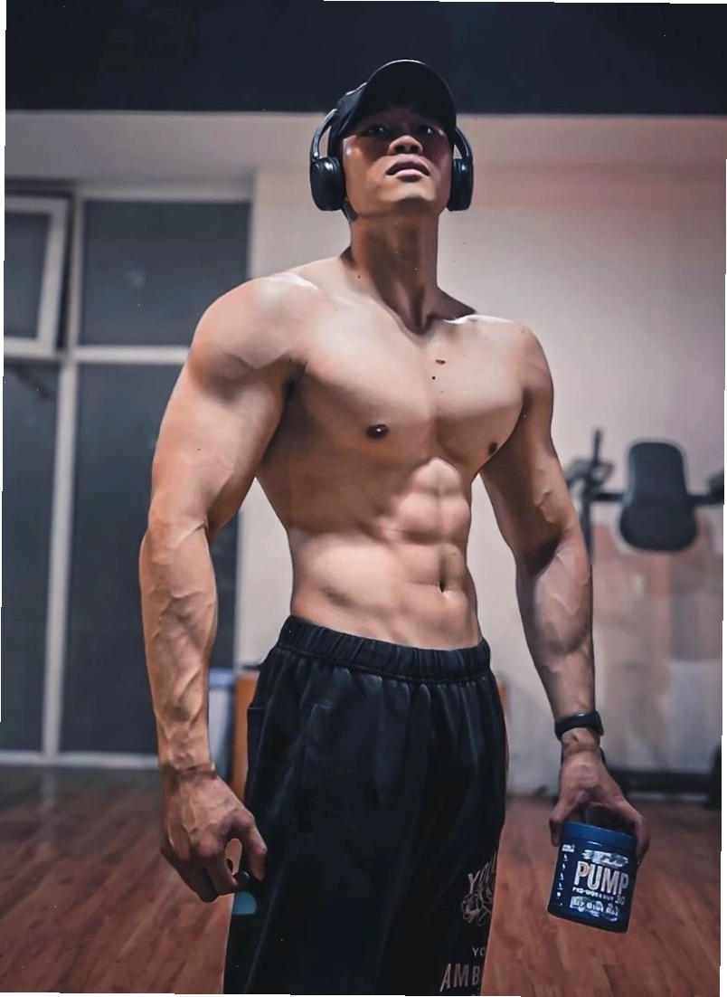 Ảnh trai đẹp 6 múi tập gym