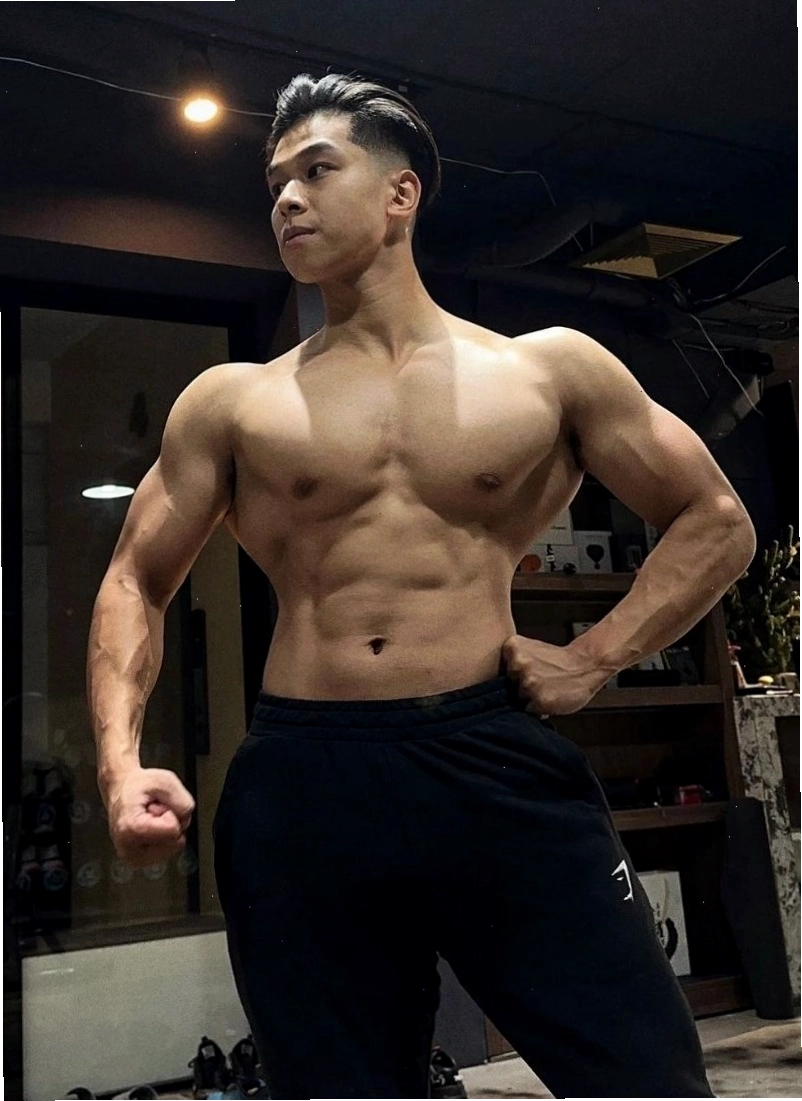 Ảnh trai đẹp 6 múi tập gym