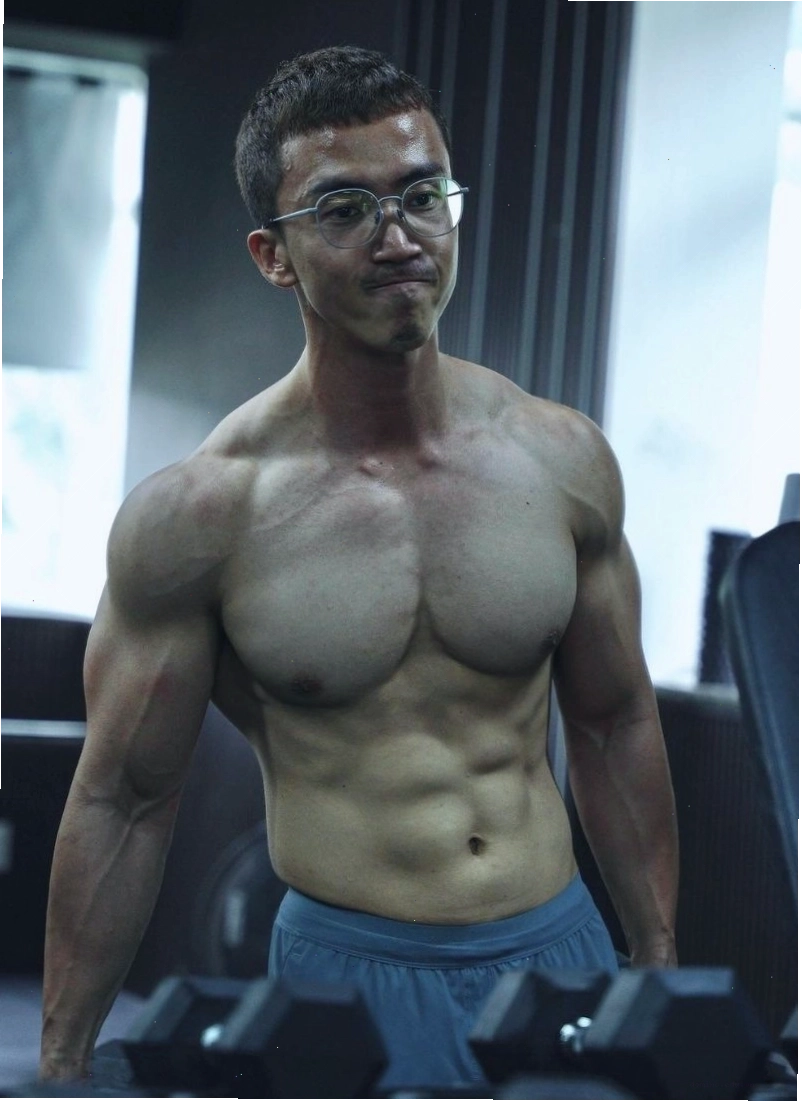 Ảnh trai đẹp 6 múi tập gym