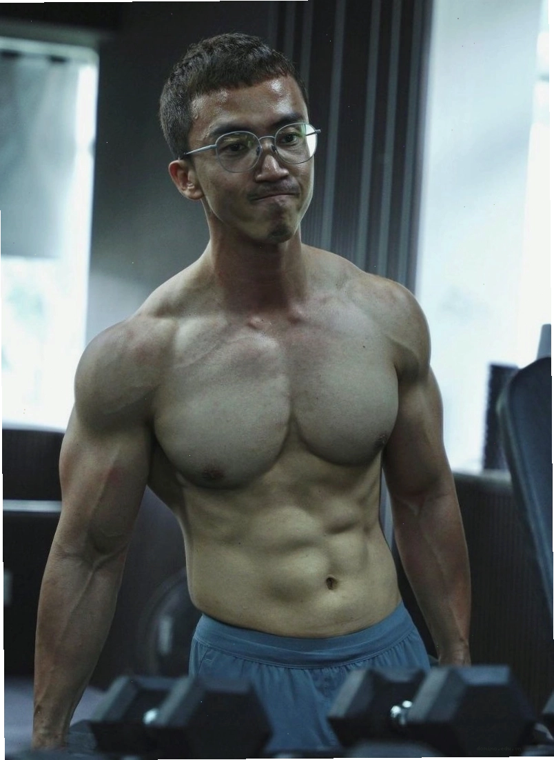 Ảnh trai đẹp 6 múi tập gym