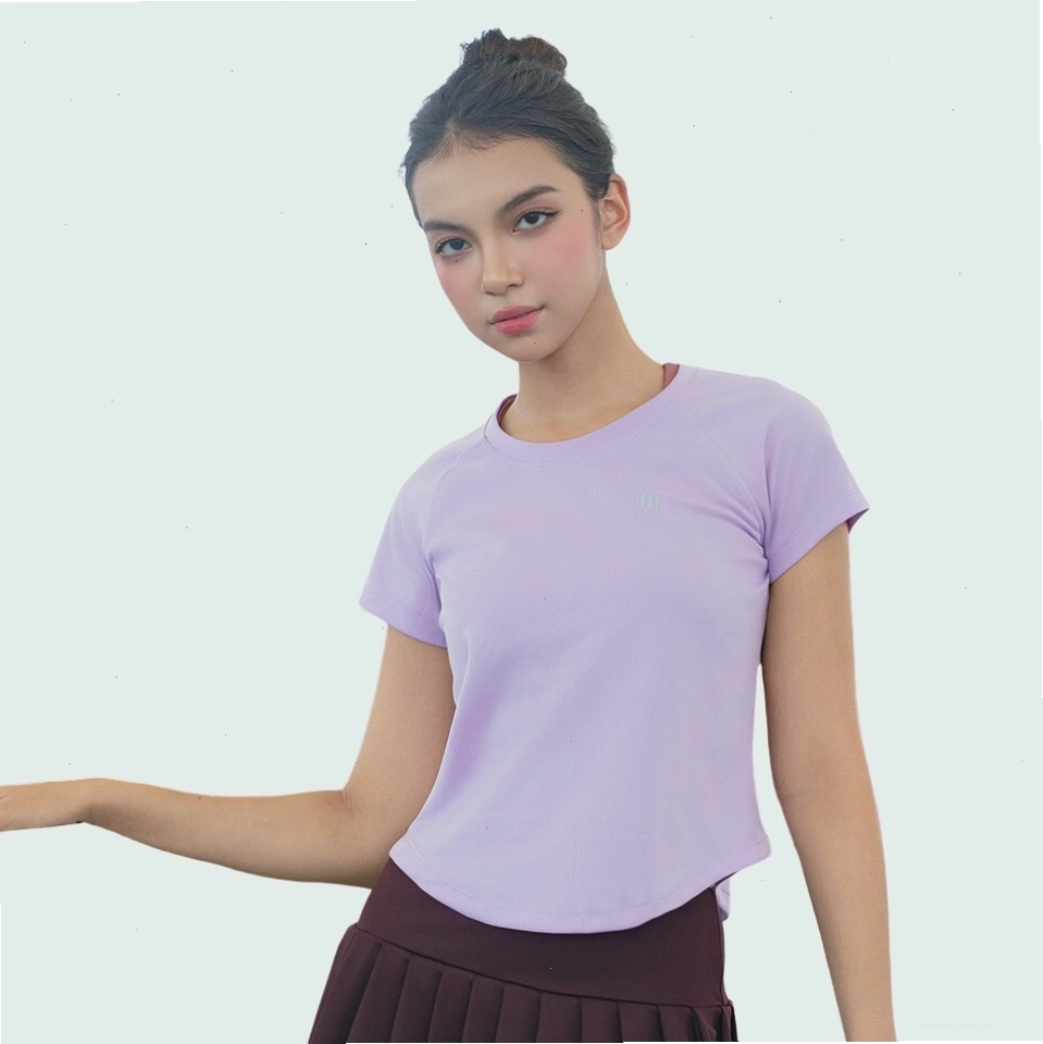 Áo croptop xẻ lưng - Gymme