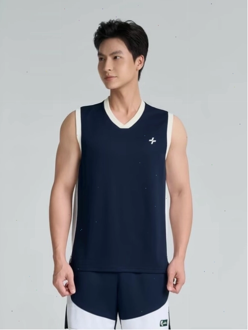 Áo thun tập gym nam Domyos màu xám basic, thoáng khí