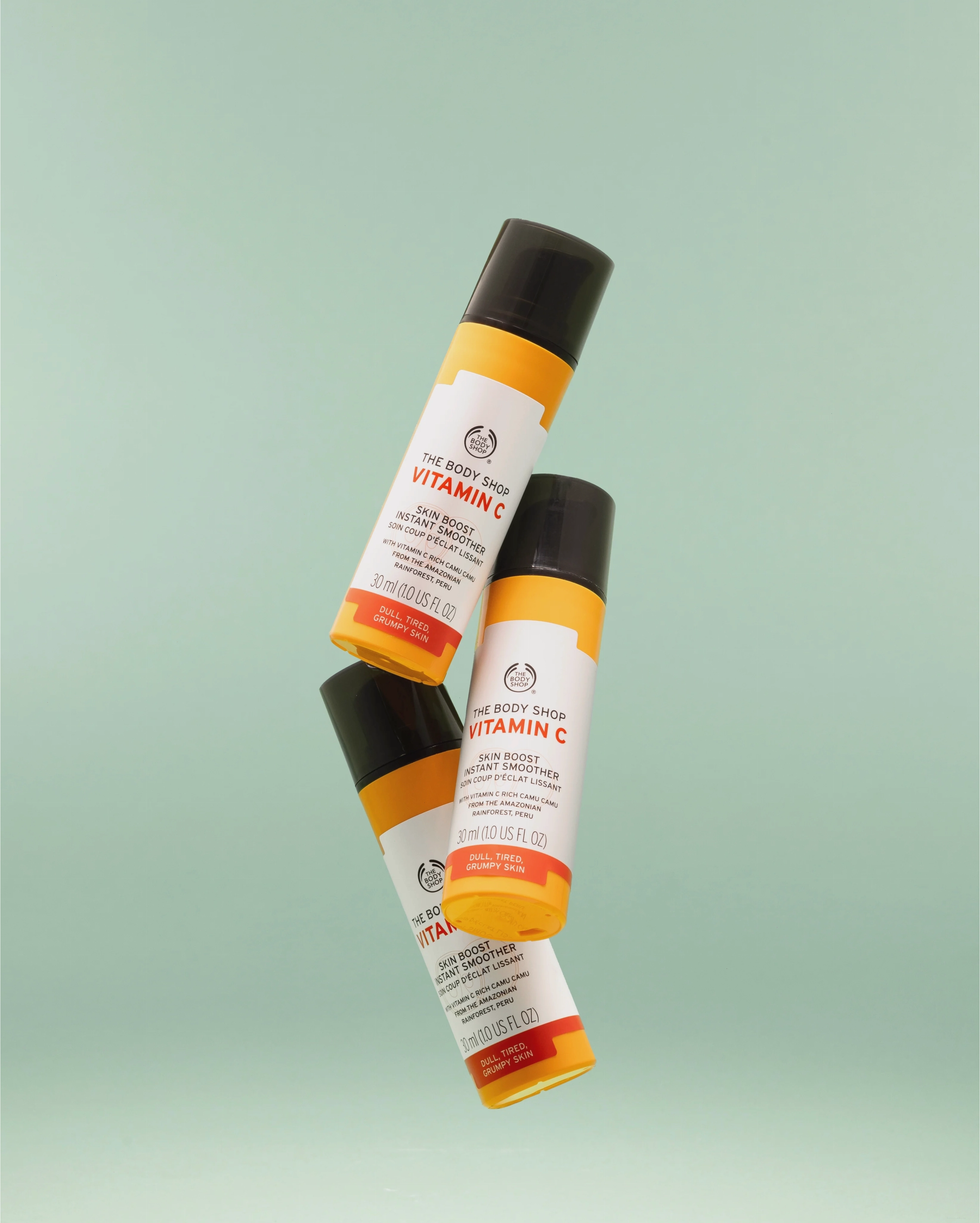 Ba chai The Body Shop Vitamin C Skin Boost Instant Smoother 30 ML