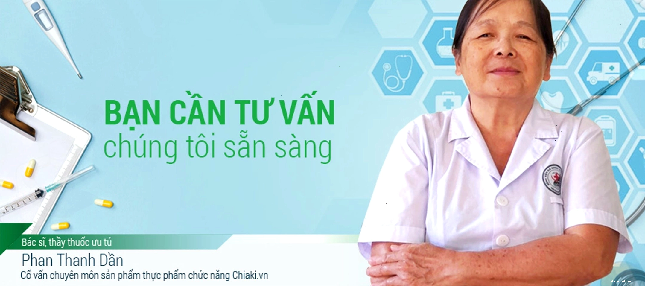 Bác sĩ Phan Thanh Dần - Cố vấn sức khỏe chuyên về TPCN tại chiaki.vn