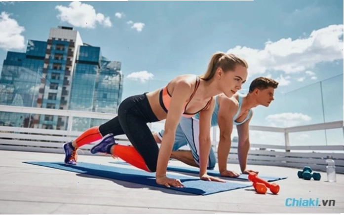 Bài tập Aerobic leo núi