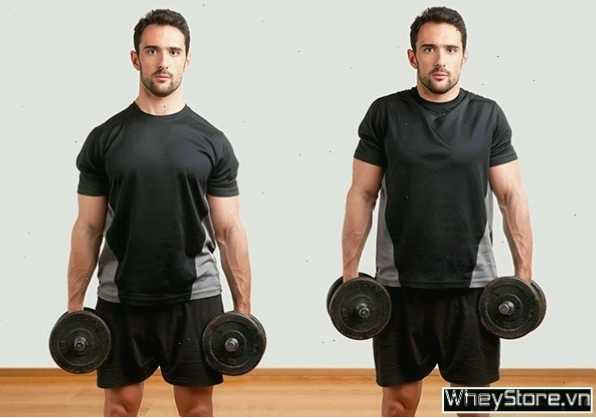 Bài tập Barbell Upright Row tác động mạnh vào cầu vai