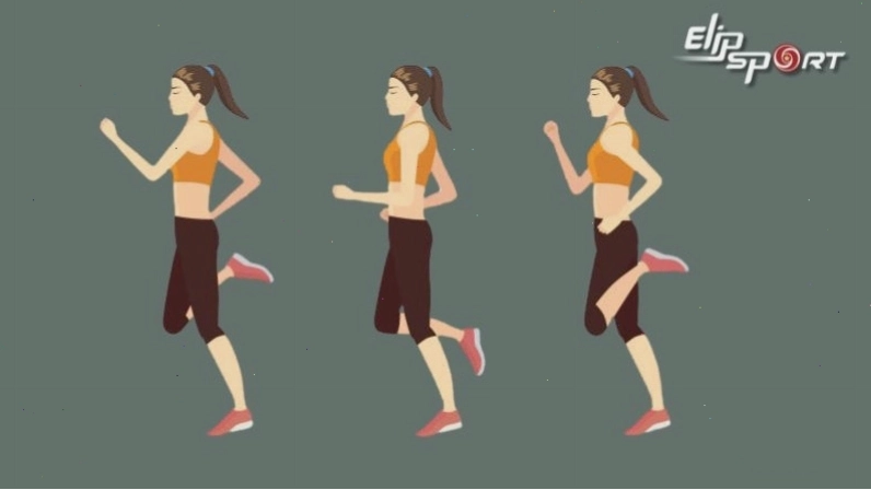 Bài tập Butt Kick đốt mỡ chân tại nhà
