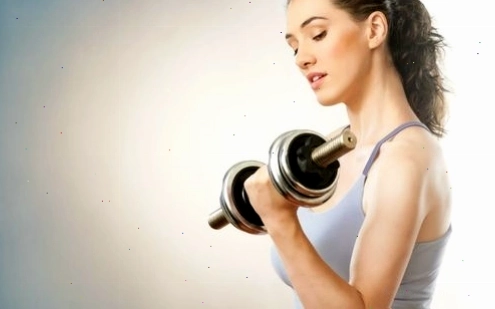 Bài tập cánh tay với tạ tư thế nằm