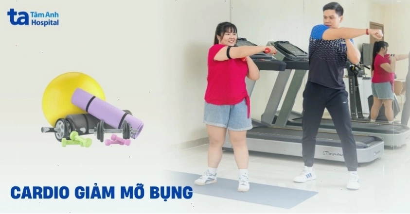 Bài tập Cardio giúp tăng cường đốt cháy mỡ bụng hiệu quả
