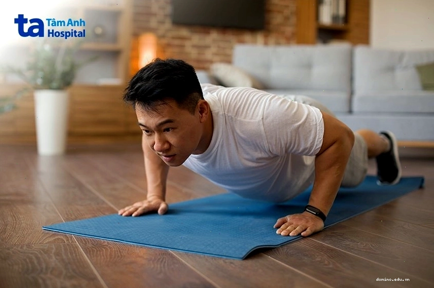 Bài tập chống đẩy cho nam và nữ tác động nhóm cơ thân trên