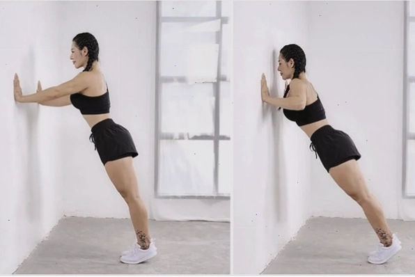 Bài tập chống đẩy tường cho nữ