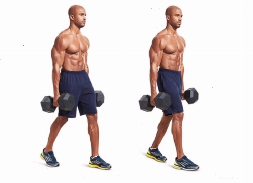 Bài tập cơ lưng Farmer's Walk rất dễ thực hiện