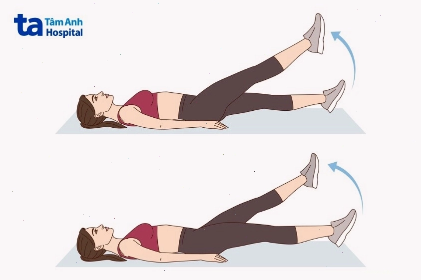 Bài tập đá cắt kéo giúp giảm mỡ bụng