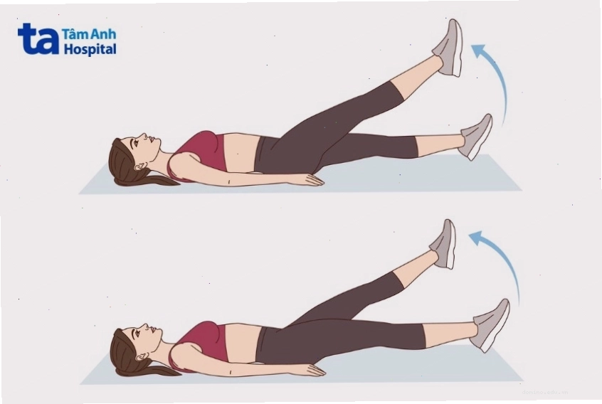 Bài tập đá kéo (Scissor Kicks) giúp đốt cháy mỡ bụng dưới