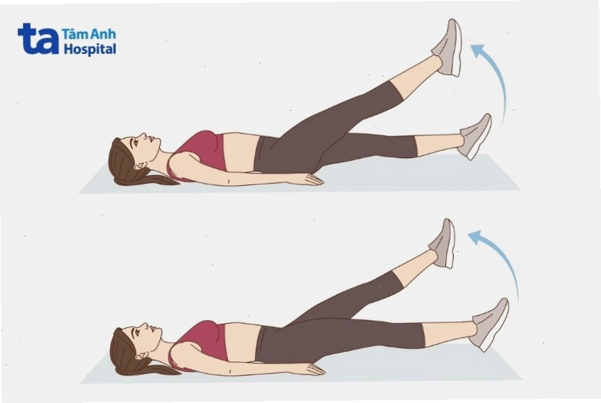 Bài tập đạp xe tại chỗ (Bicycle Crunch)