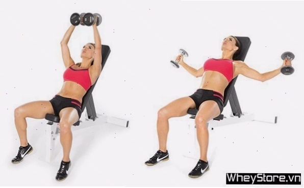 Bài tập Dumbbell Flyes với tạ đôi