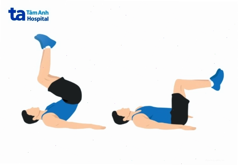 Bài tập gập bụng ngược cho vùng bụng dưới