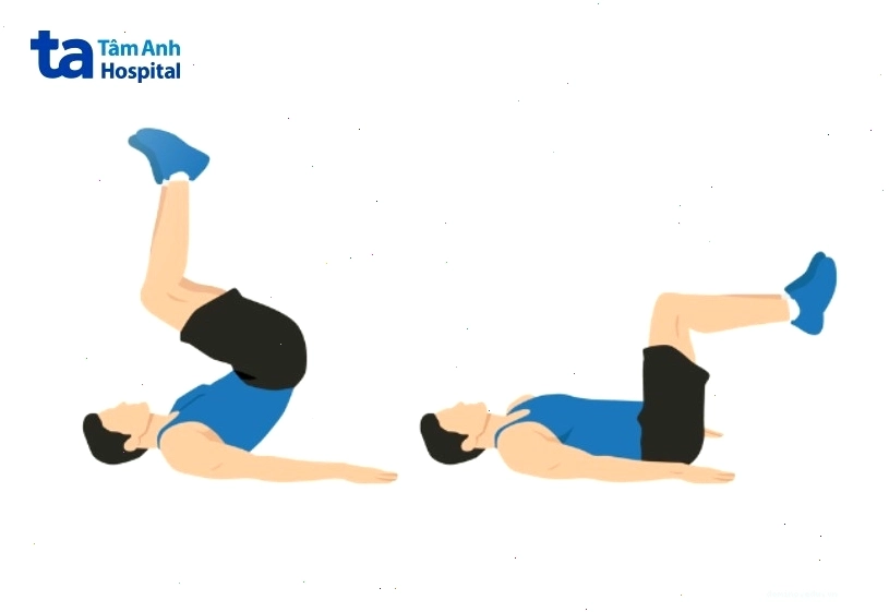 Bài tập gập bụng ngược cho vùng bụng dưới