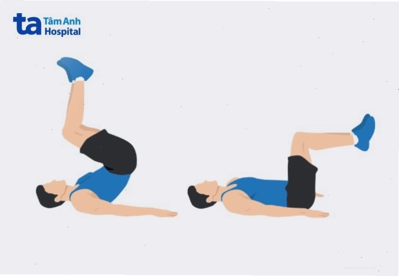 Bài tập gập bụng ngược cho vùng cơ bụng dưới