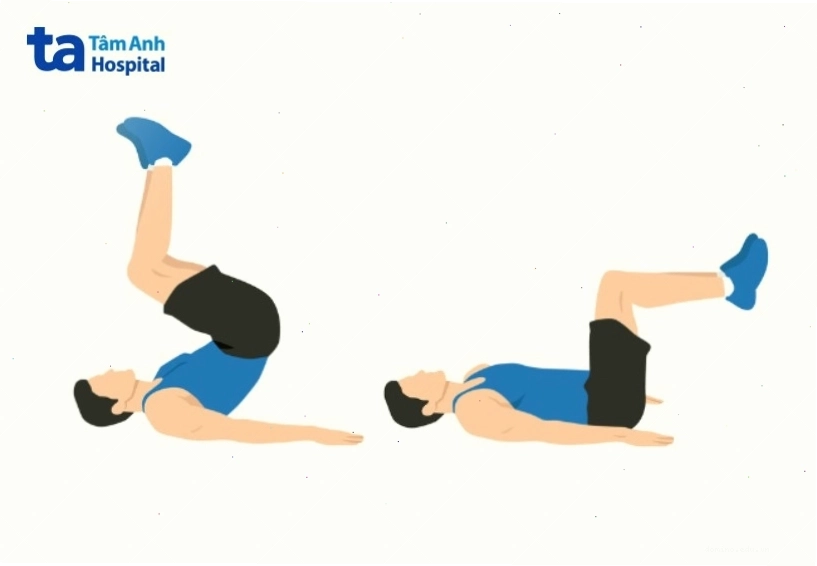 Bài tập gập bụng ngược giảm mỡ bụng dưới