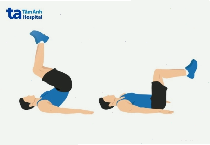 Bài tập gập bụng ngược hiệu quả cho phần bụng dưới