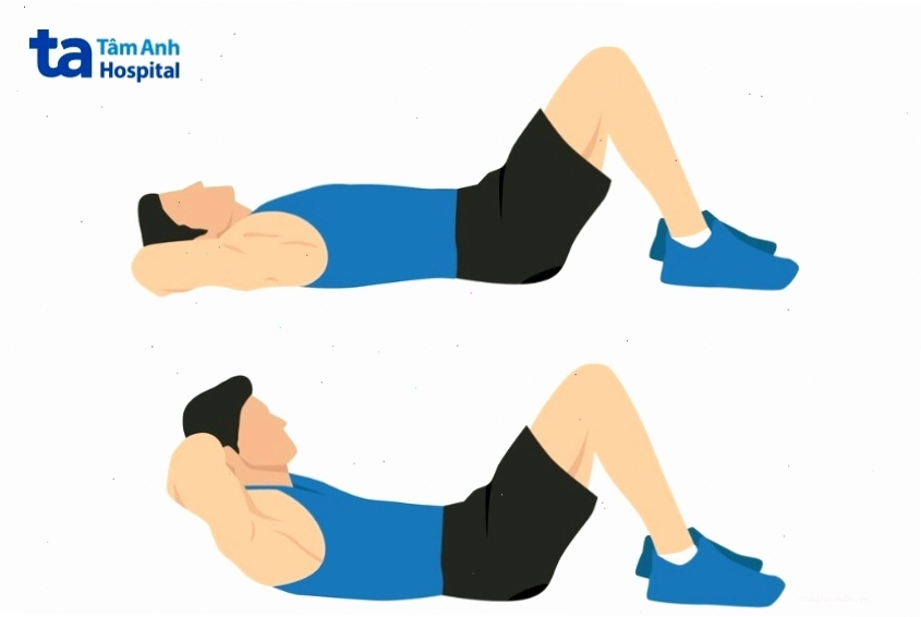 Bài tập gập bụng ngược (reverse crunch) cho phần bụng dưới