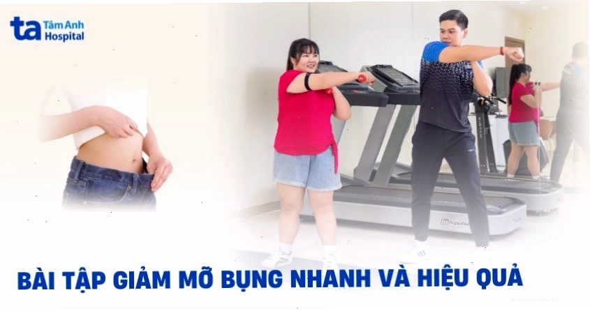 Bài tập giảm mỡ bụng hiệu quả tại nhà