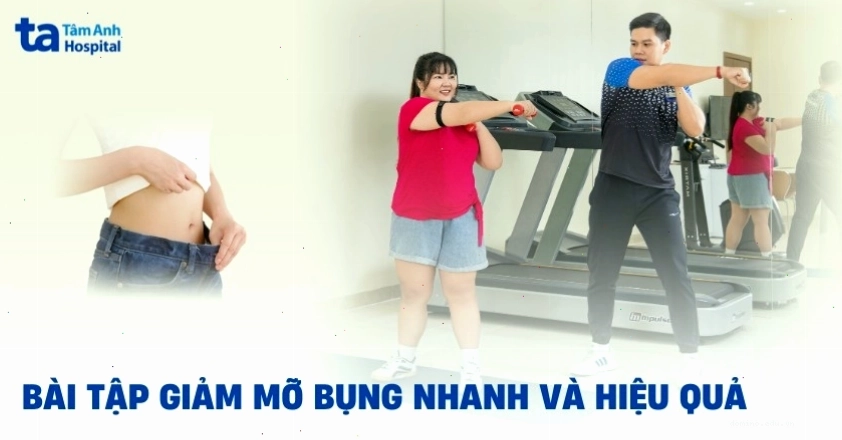 Bài tập giảm mỡ bụng hiệu quả tổng thể