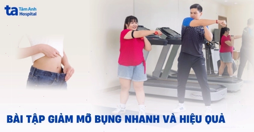 Bài tập giảm mỡ bụng hiệu quả với nhiều động tác đa dạng