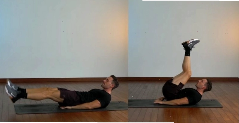 Bài tập Leg Raises giúp tác động vào cơ bụng dưới