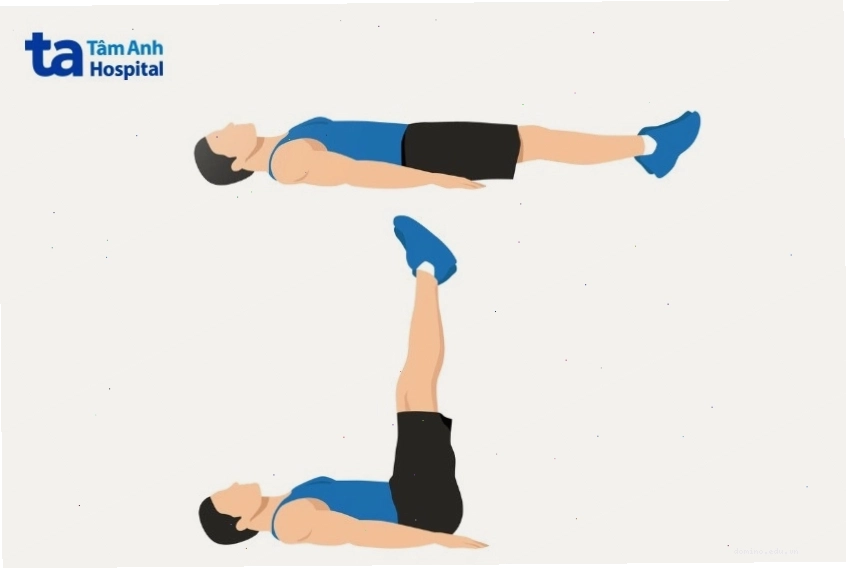 Bài tập nằm nâng chân