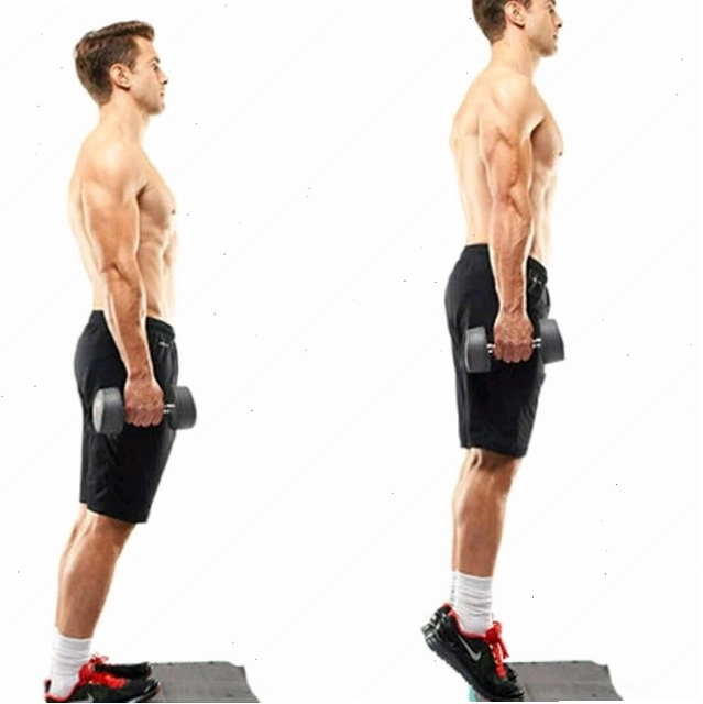 Bài tập nâng bắp chân tư thế đứng tại nhà