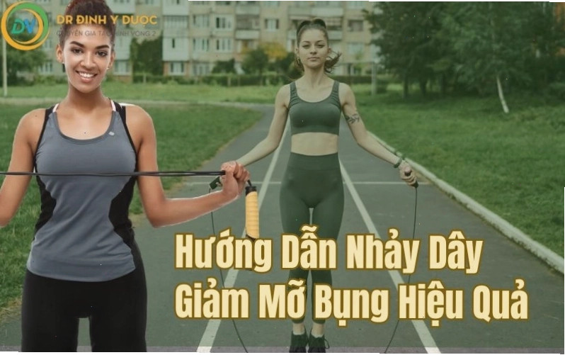 Bài tập nhảy dây giúp giảm mỡ bụng hiệu quả