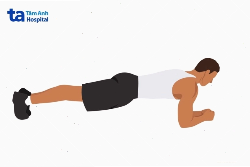 Bài tập plank cơ bản giúp tăng cường sức mạnh cơ lõi