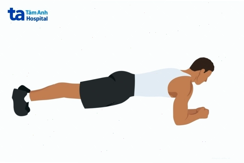 Bài tập plank cơ bản tăng cường sức mạnh cốt lõi