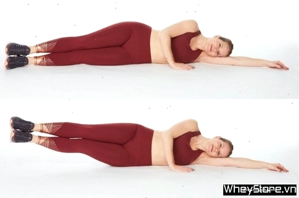 Bài tập Plank Leg Raise tăng cường sức mạnh cơ mông