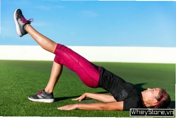 Bài tập Reverse Plank Hip Lift cho thân sau săn chắc