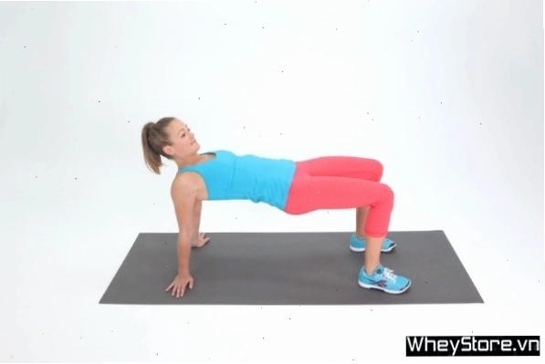 Bài tập Reverse Plank Hip Lift