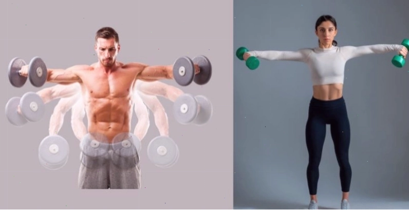 Bài tập Romanian Deadlift cho nữ với tạ tay
