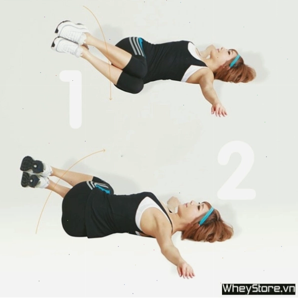 Bài tập Scissor Kick giúp đốt cháy mỡ thừa bụng dưới