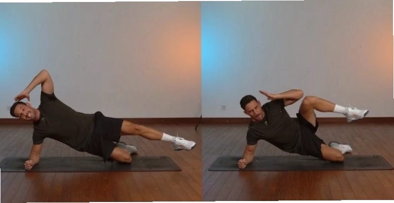 Bài tập Side Plank Crunch cho cơ liên sườn